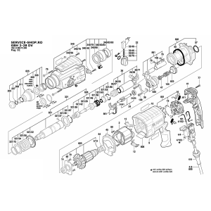 Bosch GBH 2-28 DV (3611B67100)